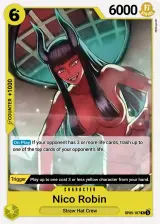 Card art for Nico Robin (OP09-107)