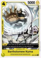 Card art for Bartholomew Kuma (OP09-108)