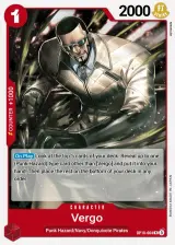Card art for Vergo (OP10-004)