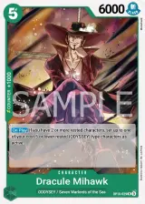 Card art for Dracule Mihawk (OP10-029)