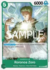 Card art for Roronoa Zoro (OP10-038)