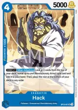 Card art for Hack (OP10-051)