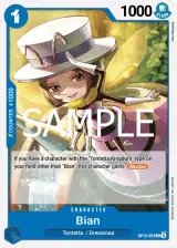Card art for Bian (OP10-053)
