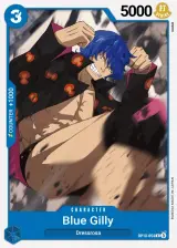 Card art for Blue Gilly (OP10-054)