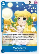 Card art for Mansherry (OP10-056)