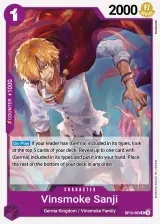 Card art for Vinsmoke Sanji (OP10-063)