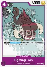 Card art for Fighting Fish (OP10-069)
