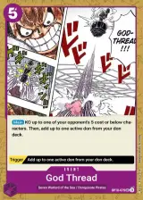 Card art for God Thread (OP10-079)