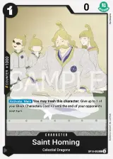 Card art for Saint Homing (OP10-093)