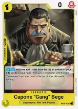 Card art for Capone&quot;Gang&quot;Bege (OP10-103)
