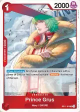 Card art for Prince Grus (OP11-013)