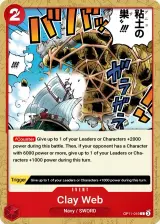 Card art for Glorp Web!! (OP11-019)