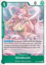 Card art for Shirahoshi (OP11-030)