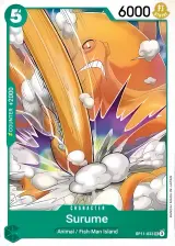 Card art for Surume (OP11-032)