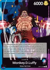 Monkey.D.Luffy leader card