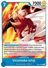 Card art for Vinsmoke Ichiji (OP11-043)