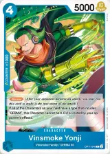 Card art for Vinsmoke Yonji (OP11-046)