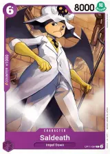 Card art for Saldeath (OP11-064)