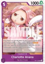 Card art for Charlotte Anana (OP11-065)
