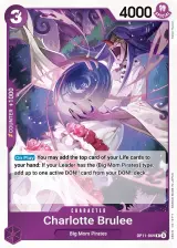 Card art for Charlotte Brulee (OP11-069)