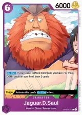Card art for Jaguar.D.Saul (OP11-075)