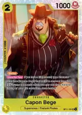 Card art for Capone&quot;Gang&quot;Bege (OP11-101)