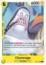 Card art for Topknot Neptunian (OP11-107)