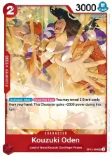 Card art for Kouzuki Oden (OP12-004)