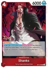 Card art for Shanks (OP12-008)