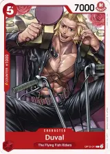 Card art for Duval (OP12-011)