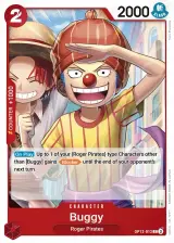 Card art for Buggy (OP12-012)