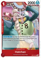 Card art for Hatchan (OP12-013)