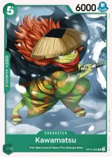 Card art for Kawamatsu (OP12-023)