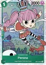 Card art for Perona (OP12-034)