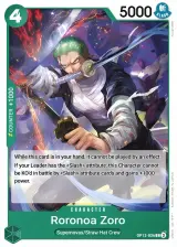 Card art for Roronoa Zoro (OP12-036)