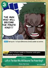 Card art for Luffy Is the Man Who Will Become the King of Pirates!!! (OP12-039)