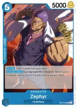 Card art for Zephyr(Navy) (OP12-046)