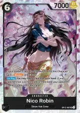 Card art for Nico Robin (OP12-087)