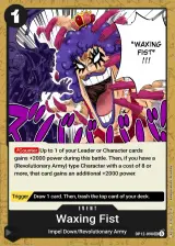 Card art for Hair Removal Fist (OP12-098)