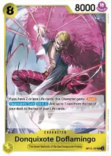 Card art for Donquixote Doflamingo (OP12-107)