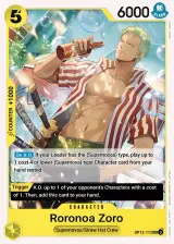 Card art for Roronoa Zoro (OP12-113)