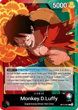 Monkey.D.Luffy leader card