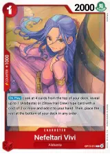 Card art for Nefeltari Vivi (OP13-012)