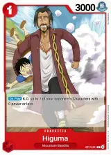 Card art for Higuma (OP13-013)