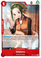 Card art for Makino (OP13-015)