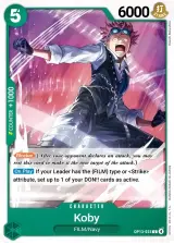 Card art for Koby (OP13-025)