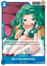Card art for Boa Sandersonia (OP13-050)