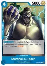 Card art for Marshall.D.Teach (OP13-053)