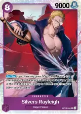Card art for Silvers Rayleigh (OP13-066)