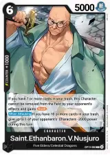 Card art for St. Ethanbaron V. Nusjuro (OP13-080)